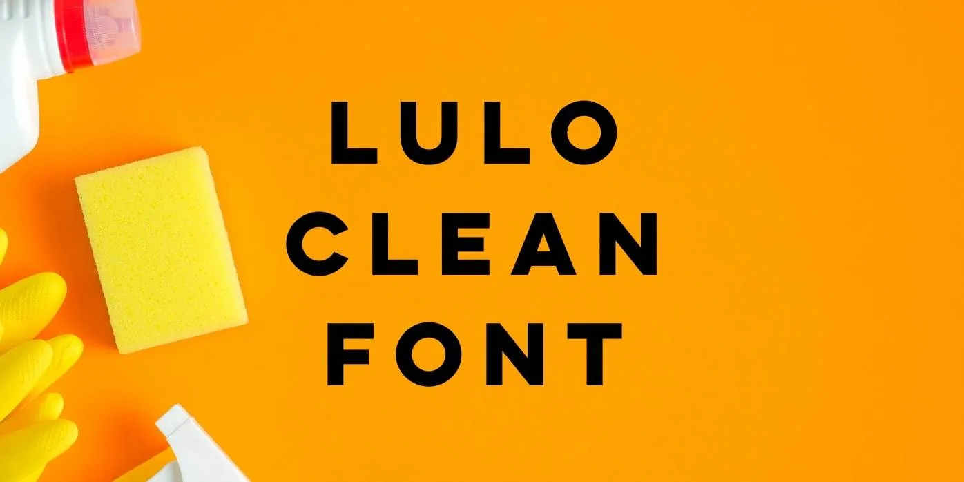 Lulo Clean Font Free Download