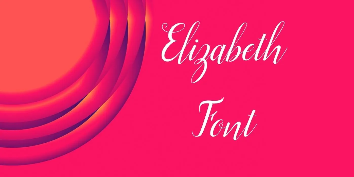 Elizabeth Font Free Download