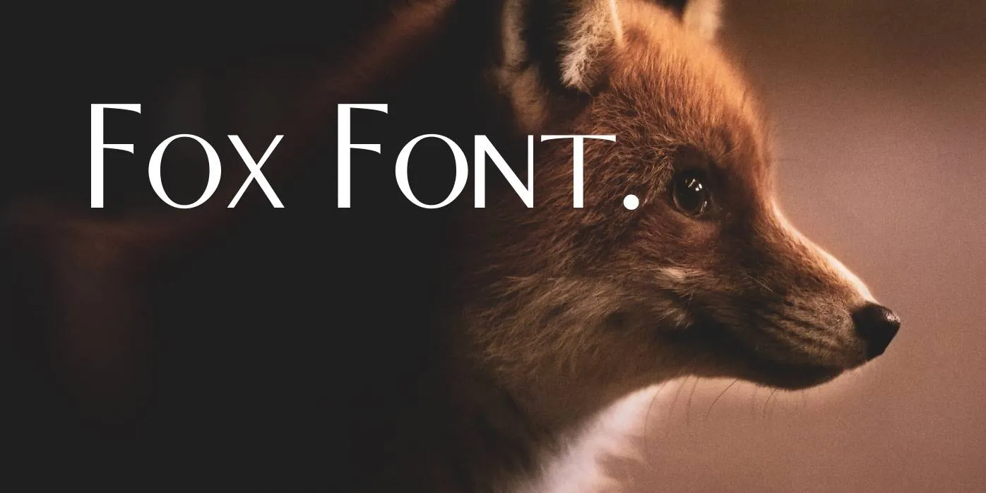 Fox Font Free Download