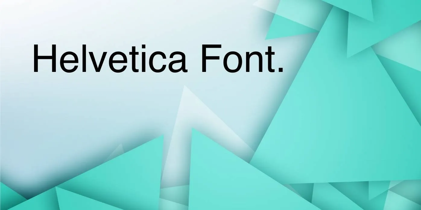 Helvetica Font Free Download