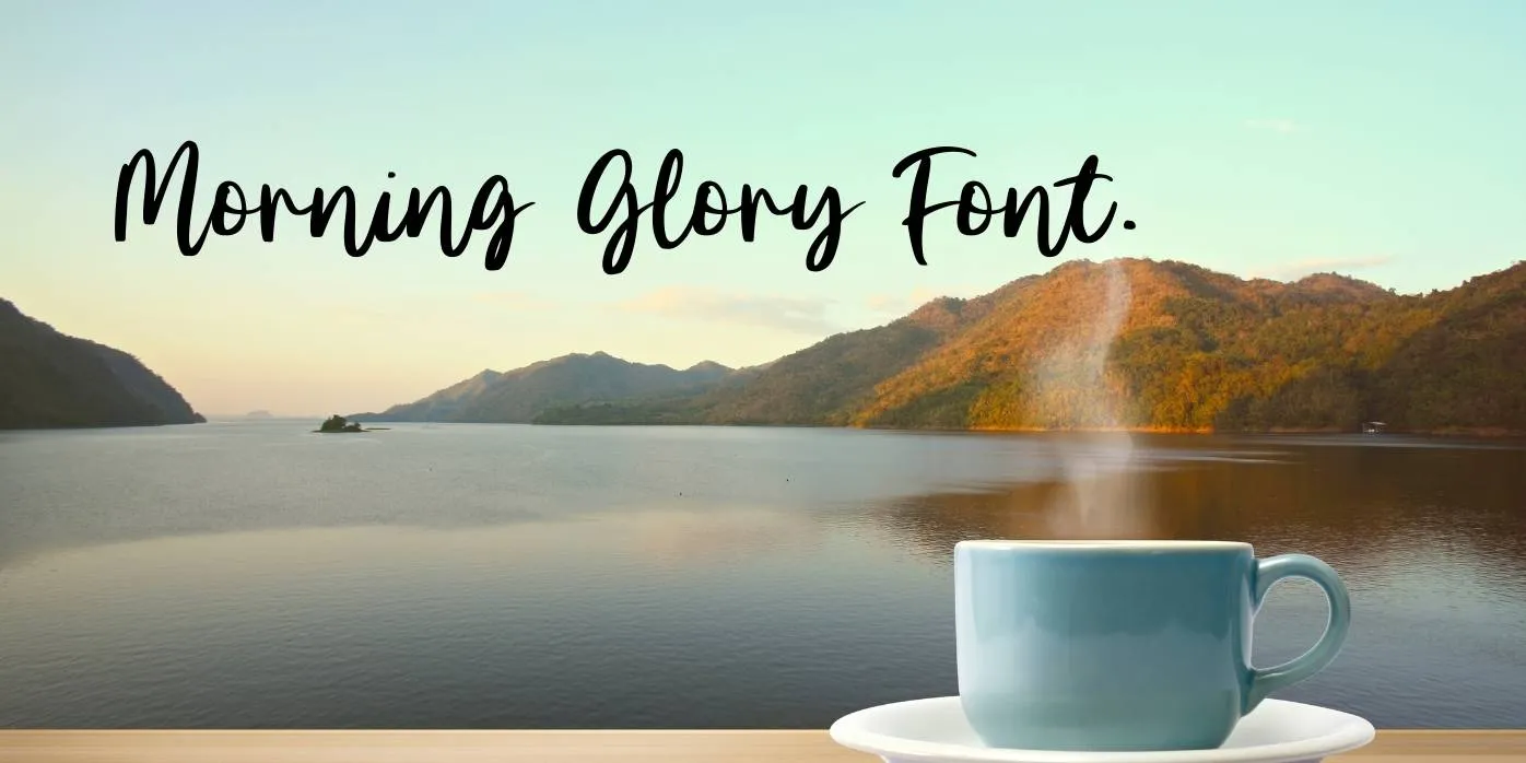 Morning Glory Font Free Download