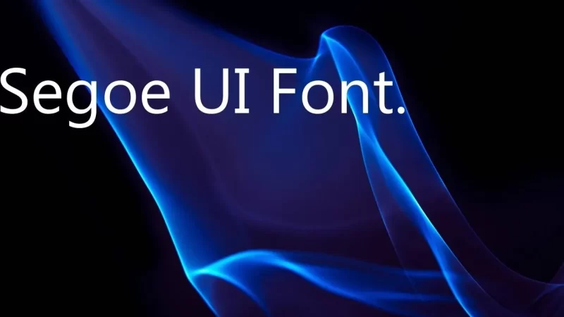 Segoe UI Font Free download