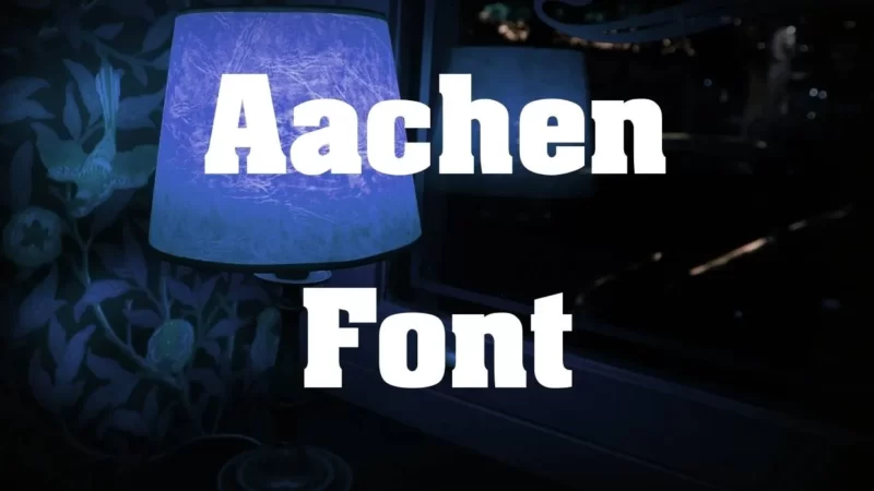 Aachen Font Free Download