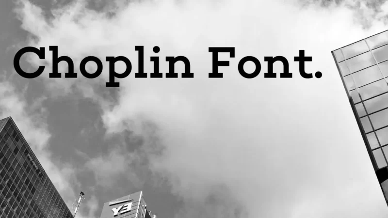 Choplin Font Free download