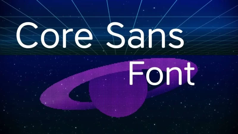 Core Sans Font Free Download