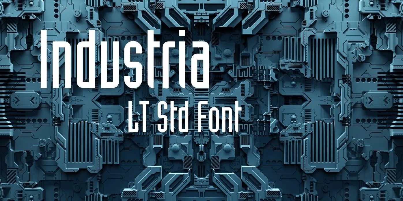 Industria LT Std Font Free Download