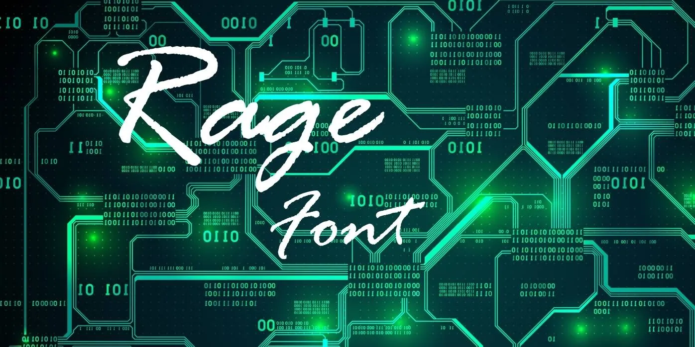 Rage Font Free Download