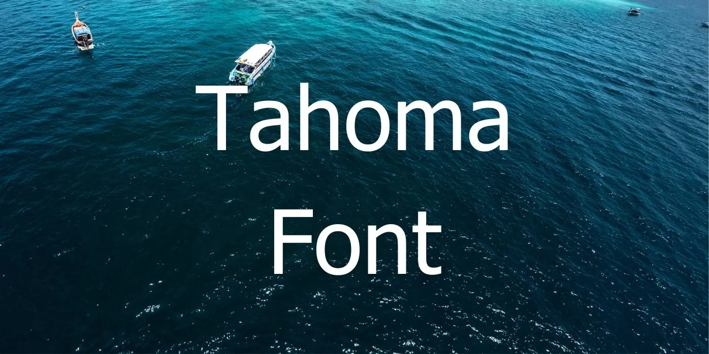 Tahoma Font Free Download