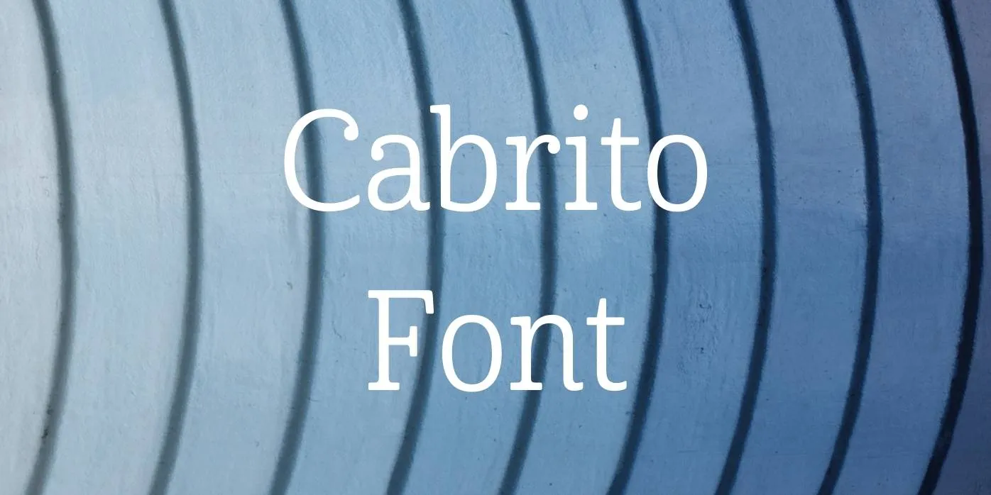 Cabrito Font Free download