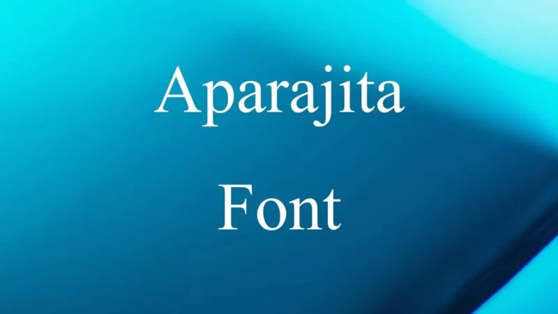 Aparajita Font Free Download