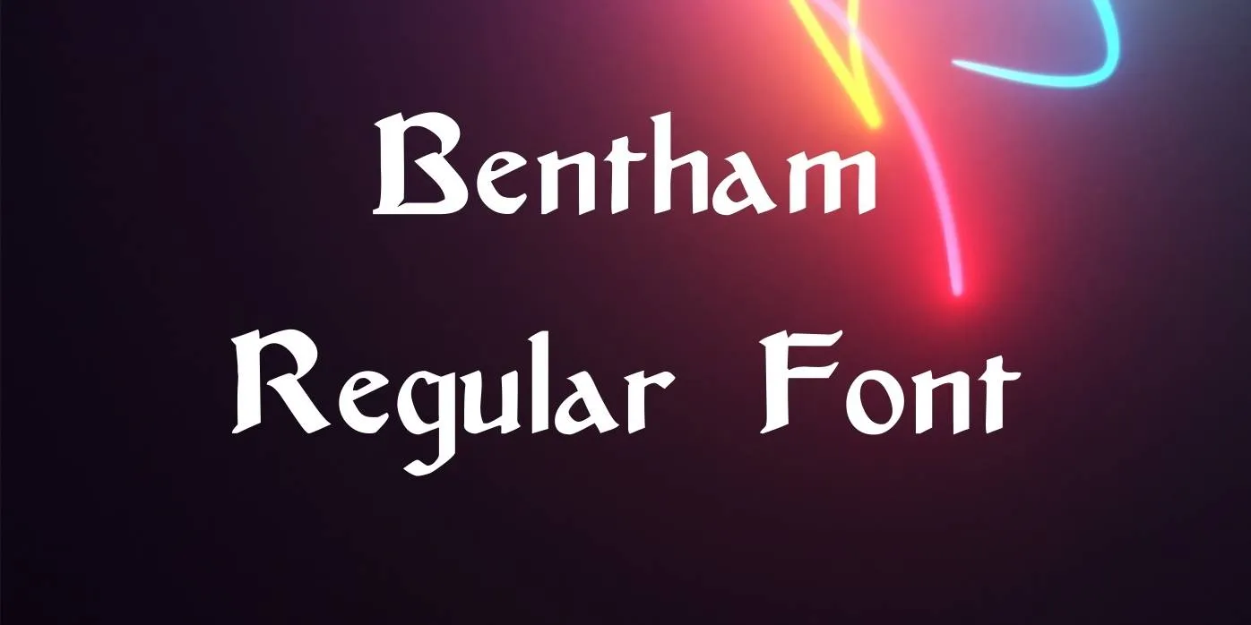 Bentham Regular Font Free Download