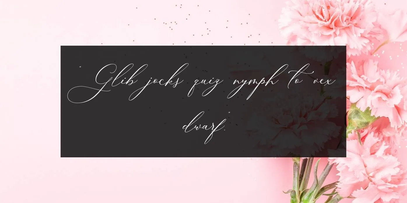 Boheme Floral Font