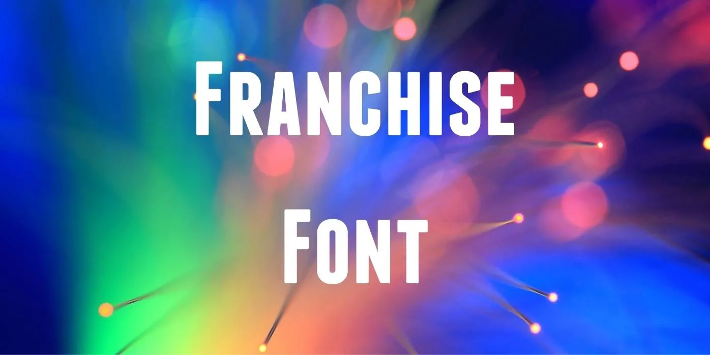 Franchise Font Free download