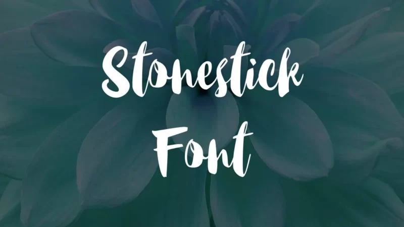 Stonestick Font Free Download