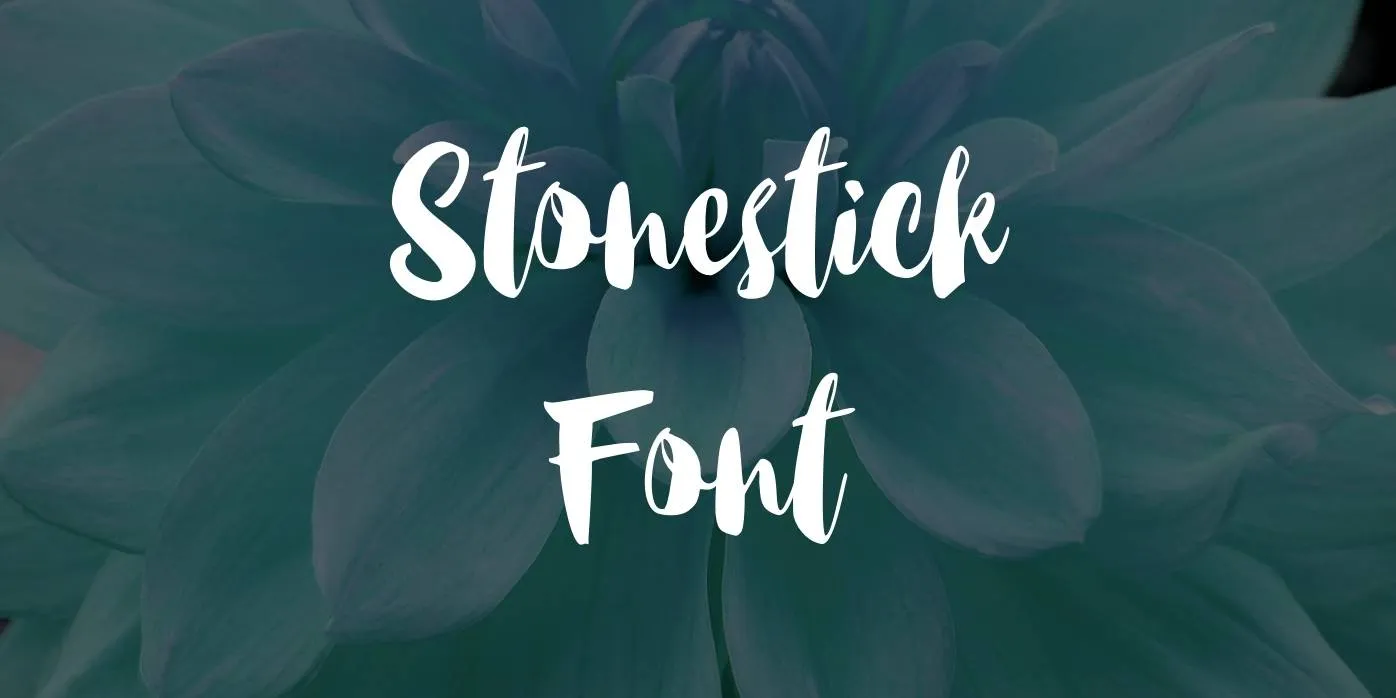 Stonestick Font Free Download