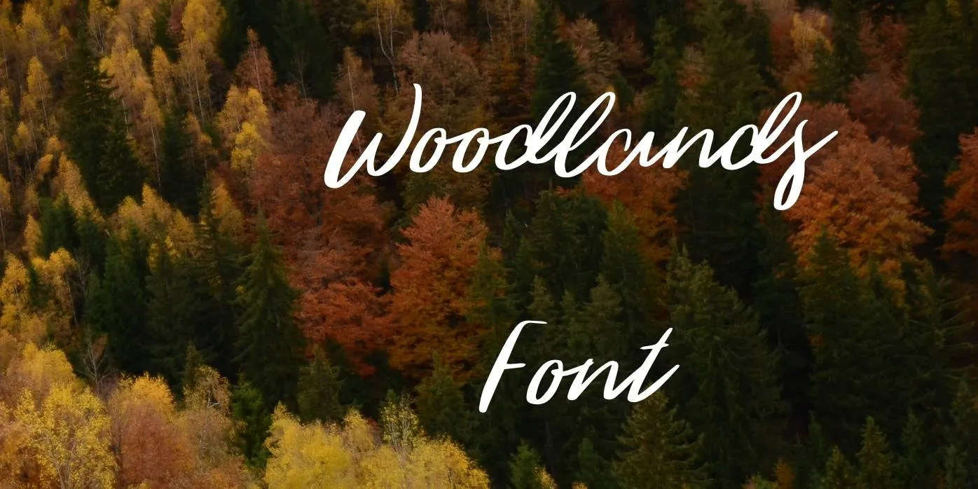 Woodlands Font Free Download