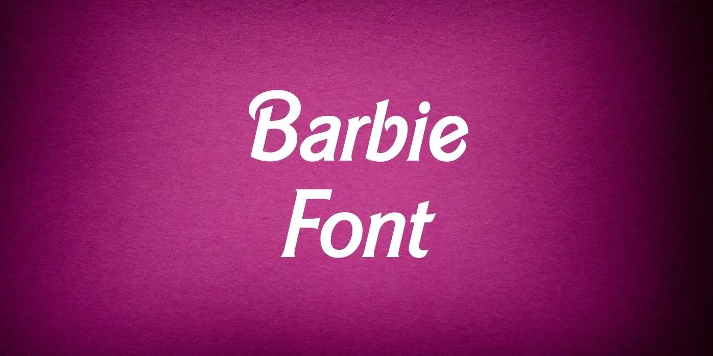 Barbie Font Free Download