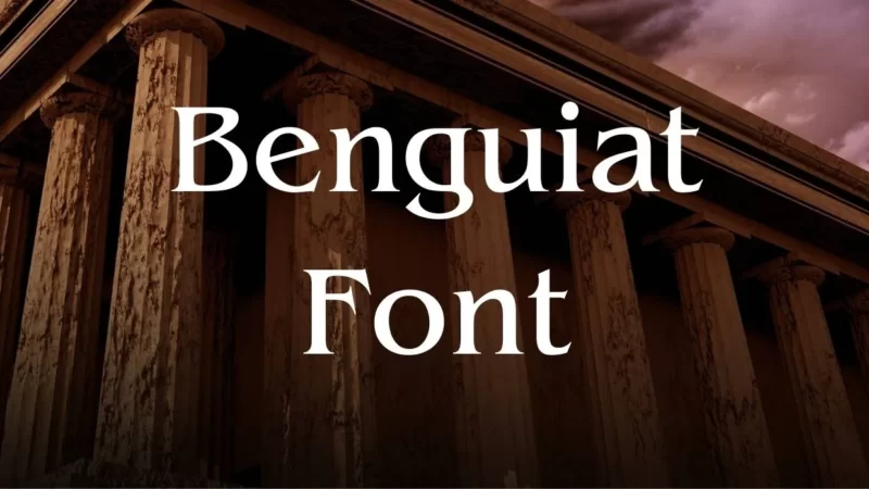 Benguiat Font Free Download