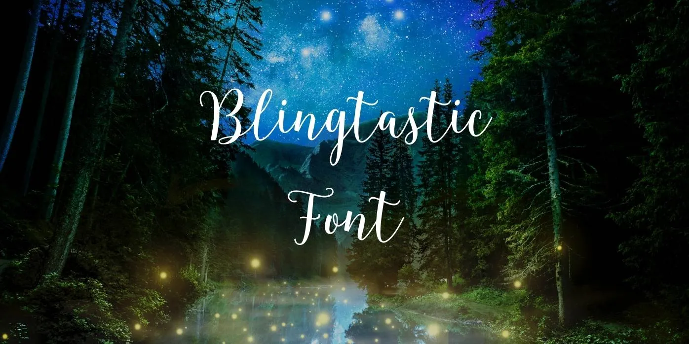 Blingtastic Font Free Download