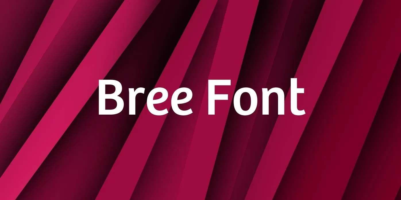 Bree Font Free Download