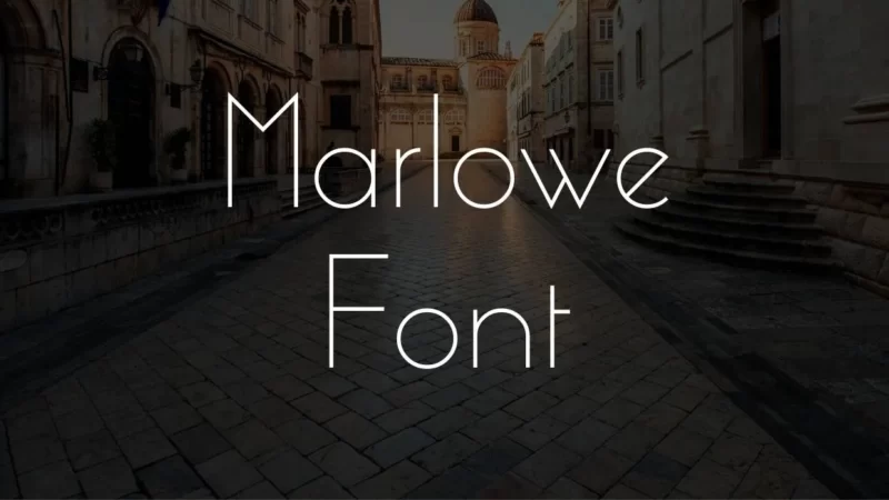 Marlowe Font Free Download