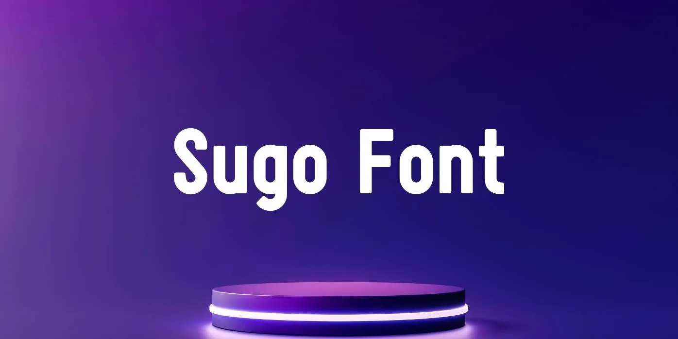 Sugo Font Free Download