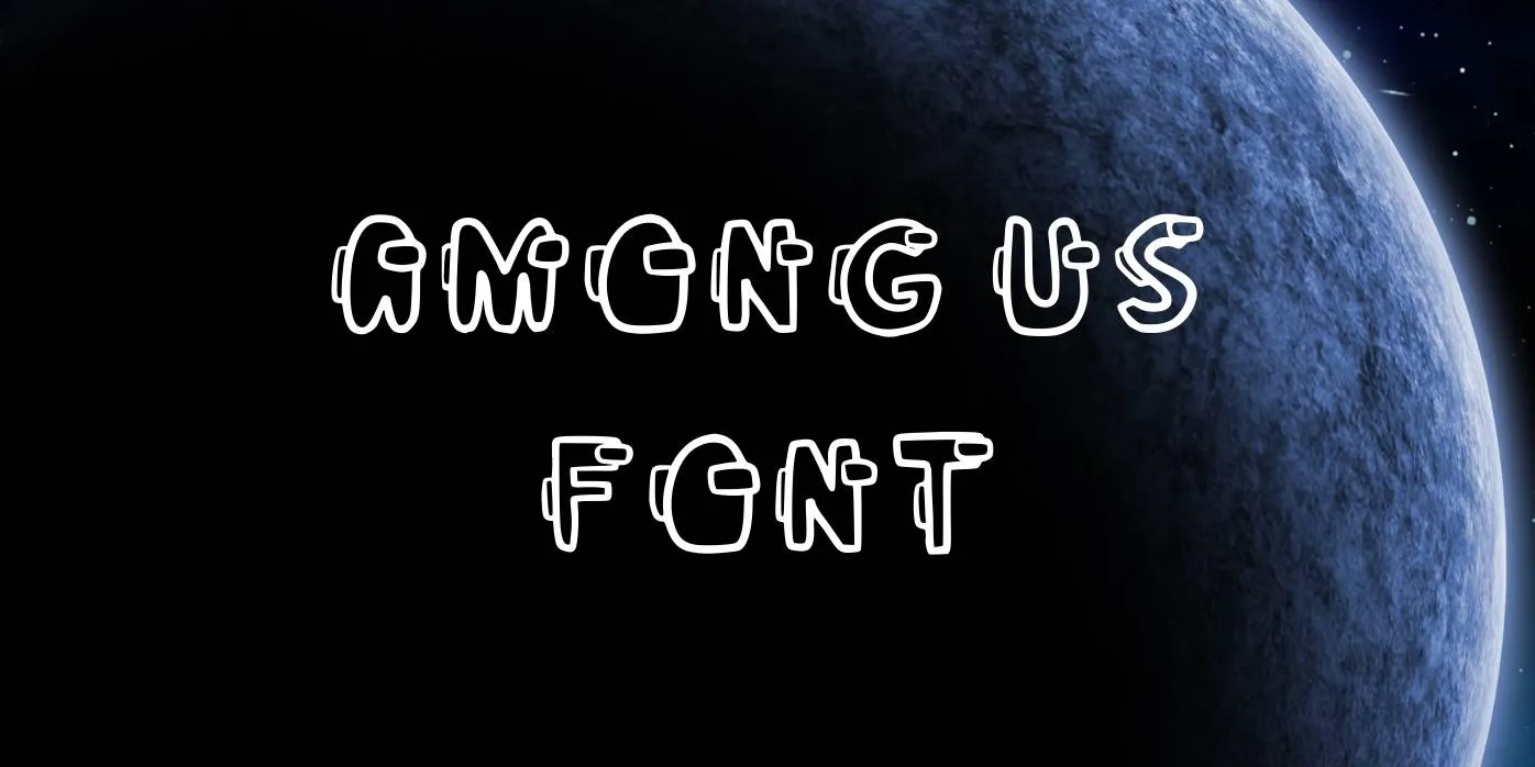 Among Us Font Free Download