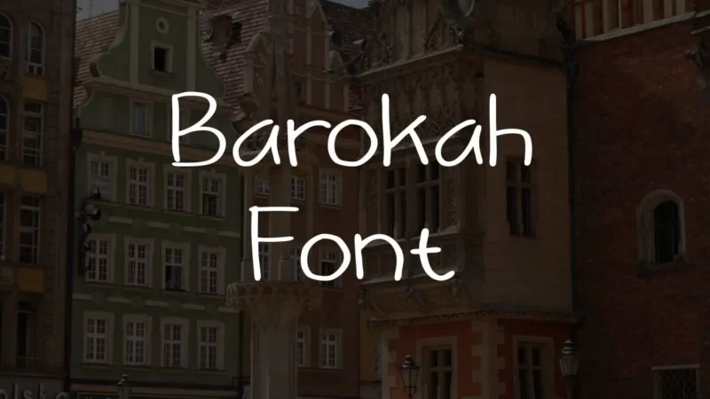 Barokah Font Free Download