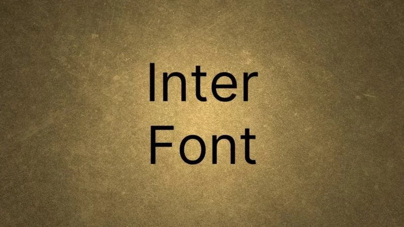 Inter Font Free Download