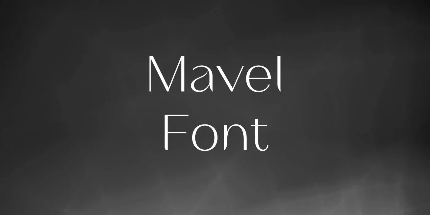 Mavel Font Free Download