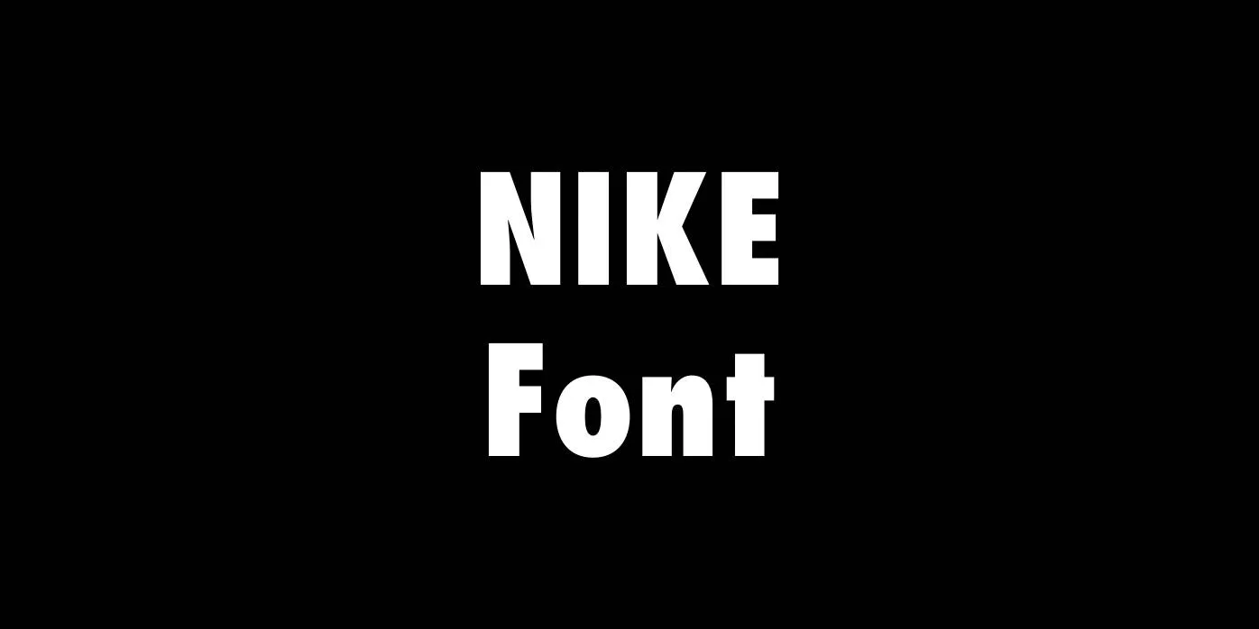 Nike Font Free Download