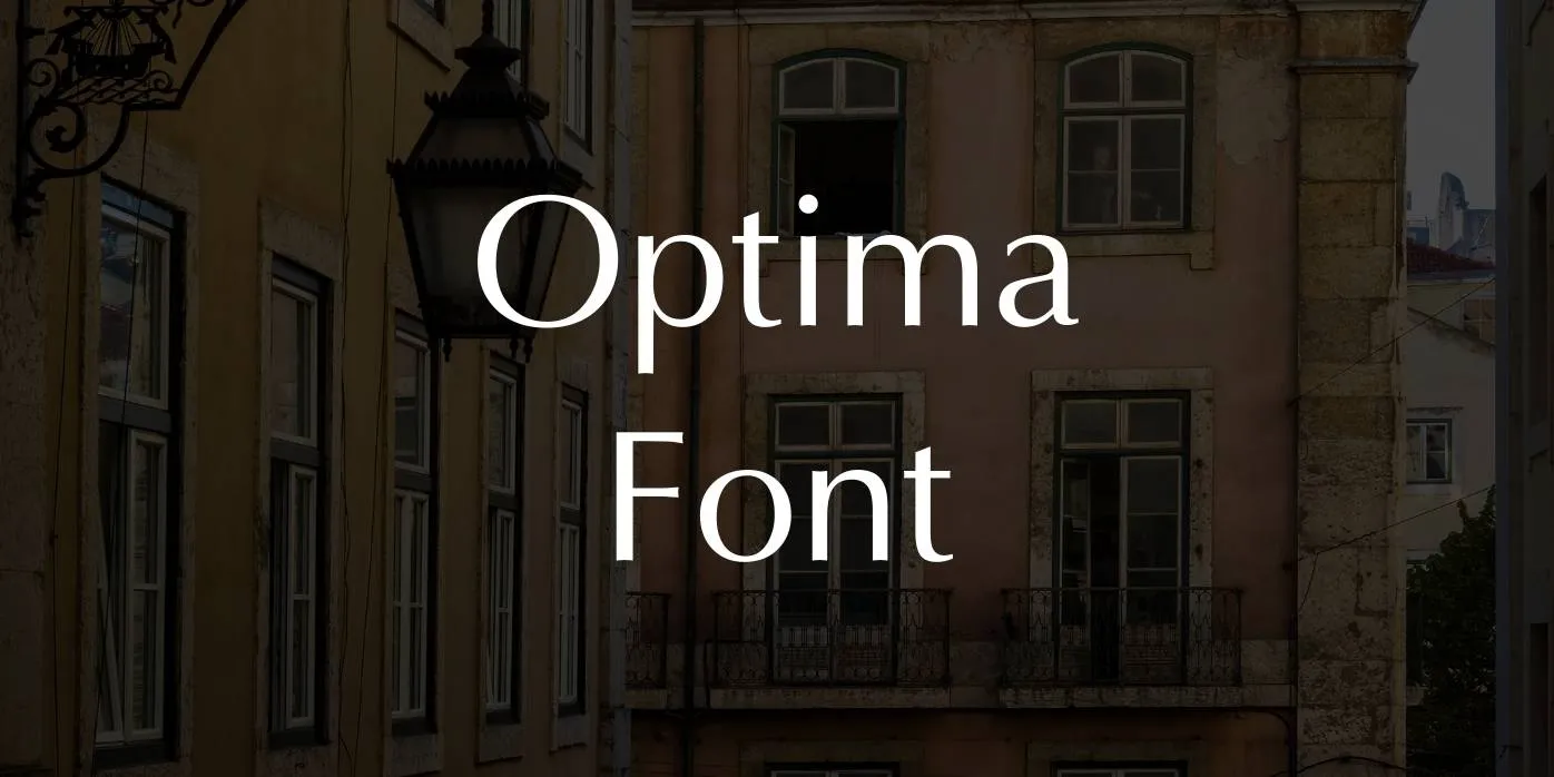 Optima Font Free Download