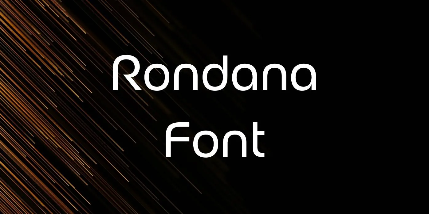 Rondana Font Free Download