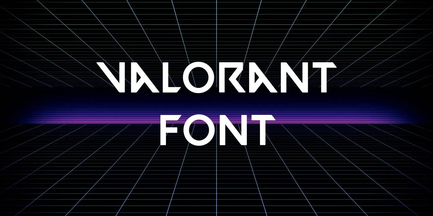 Valorant Font Free Download