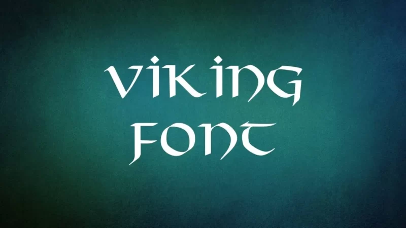 Viking Font Free Download