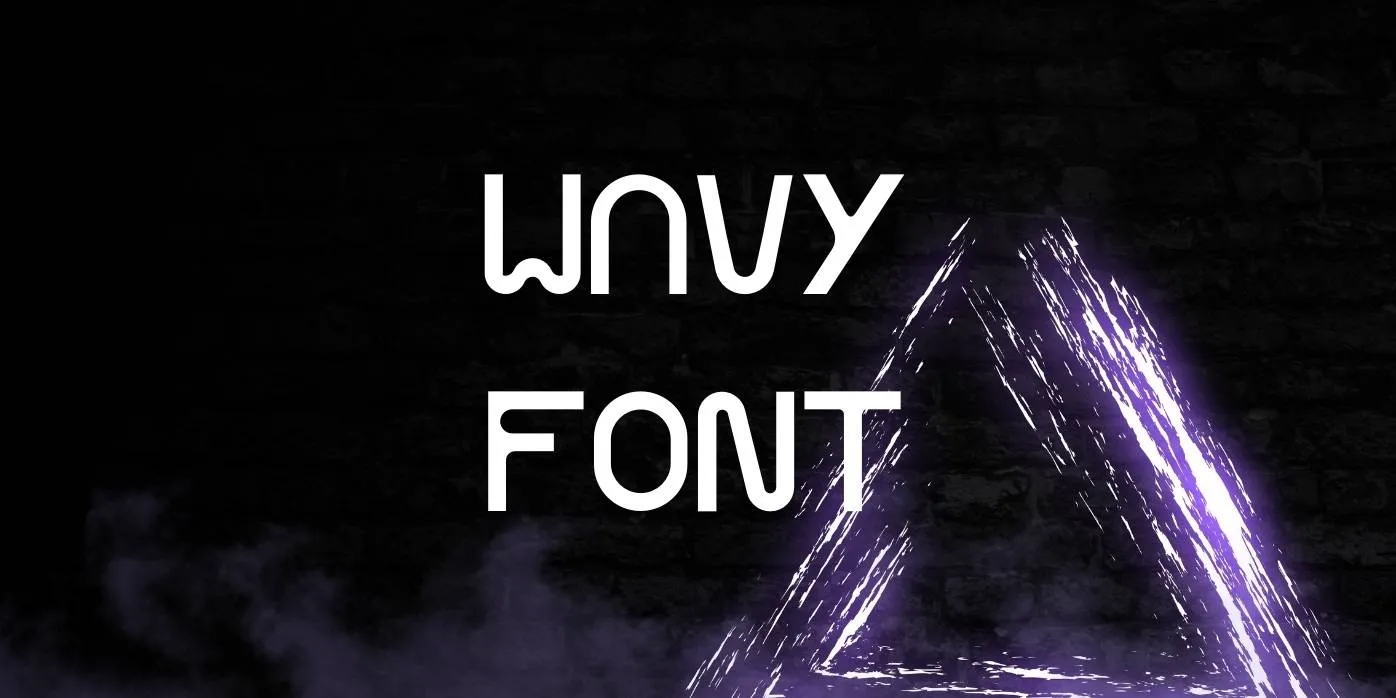 Wavy Font Free Download