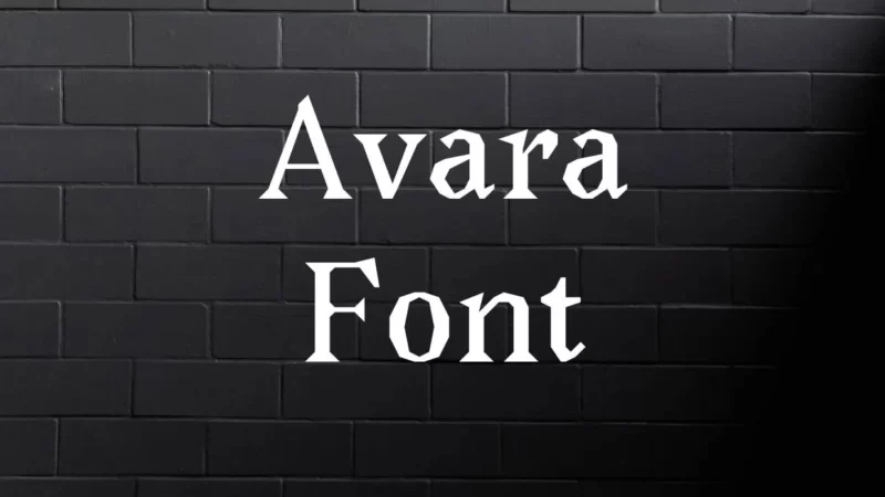 Avara Font Free Download