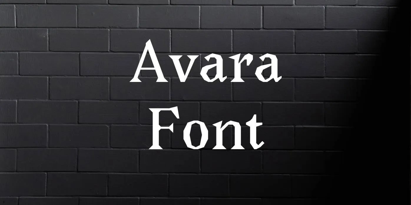 Avara Font Free Download