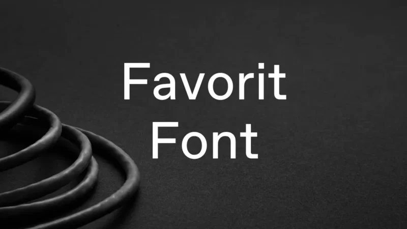 Favorit Font Free Download