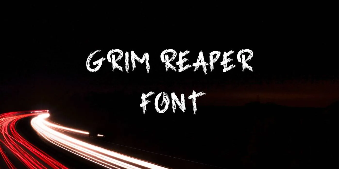 Grim Reaper Font Free Download