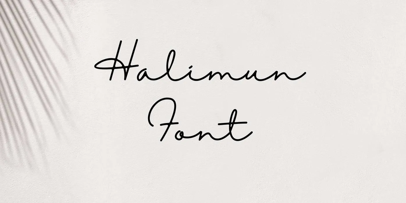 Halimun Font Free Download