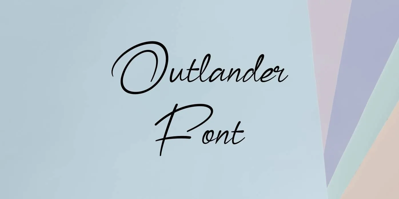 Outlander Font Free Download