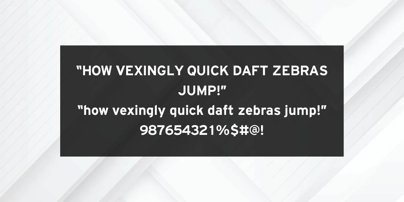 Real Simple Font View