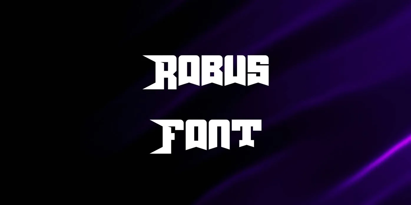 Robus Font Free Download