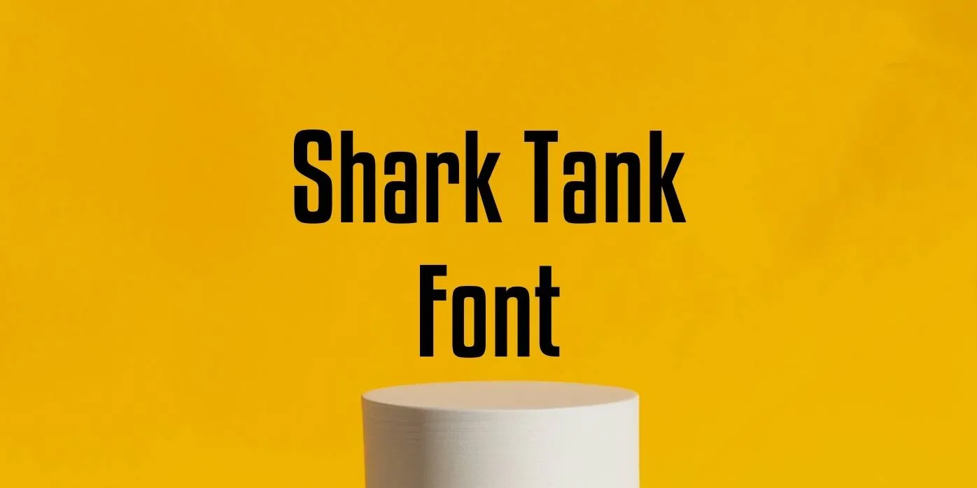 Shark Tank Font Free Download