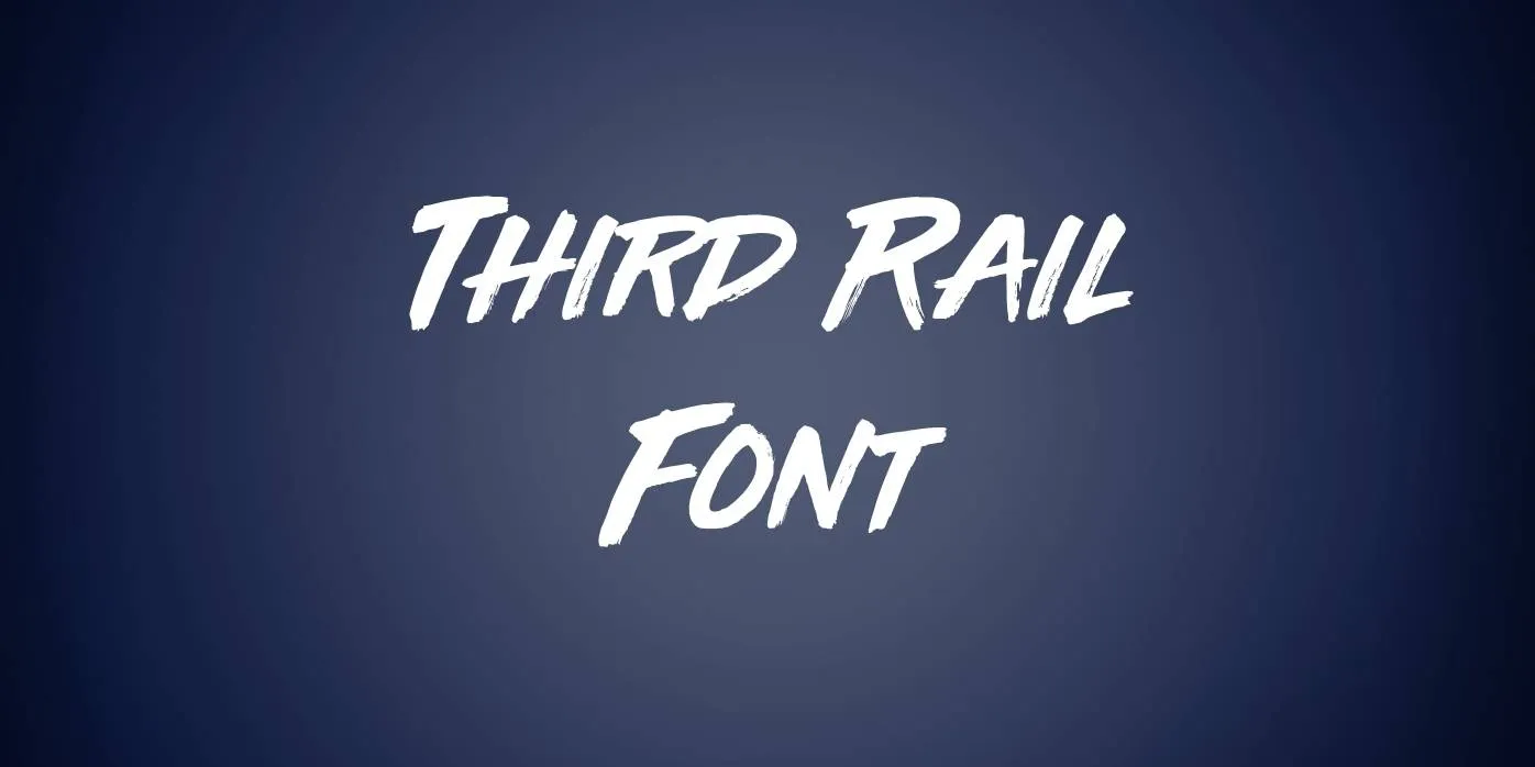 Third Rail Font Free Download