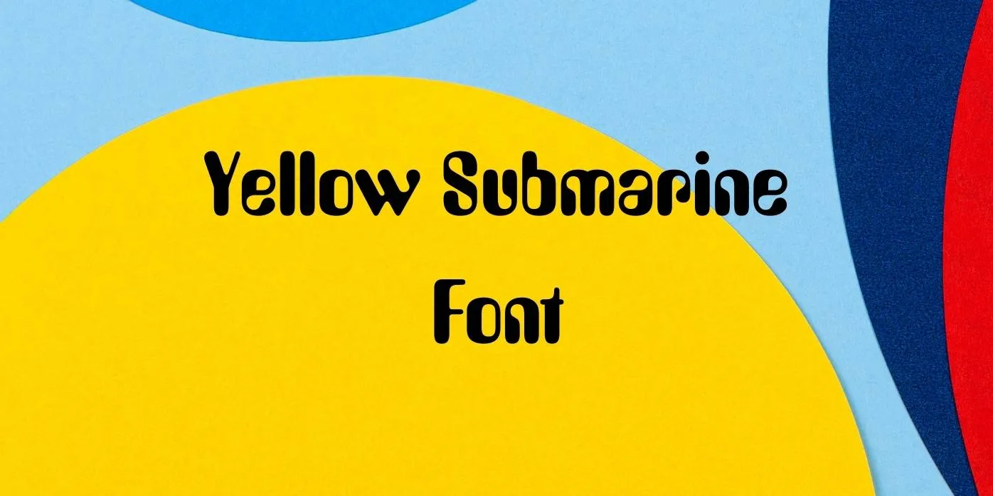 Yellow Submarine Font Free Download