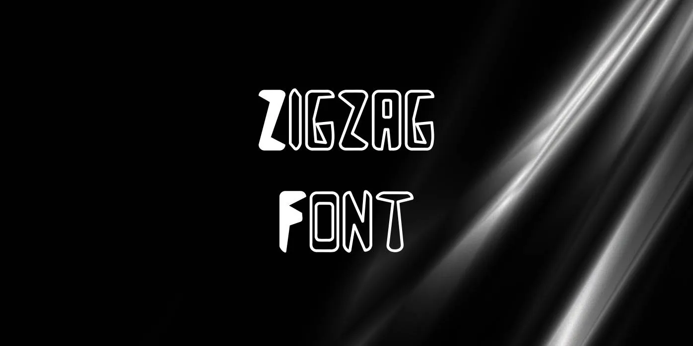 Zigzag Font Free Download