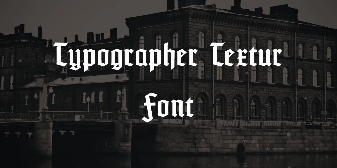 Typographer Textur Font Free Download