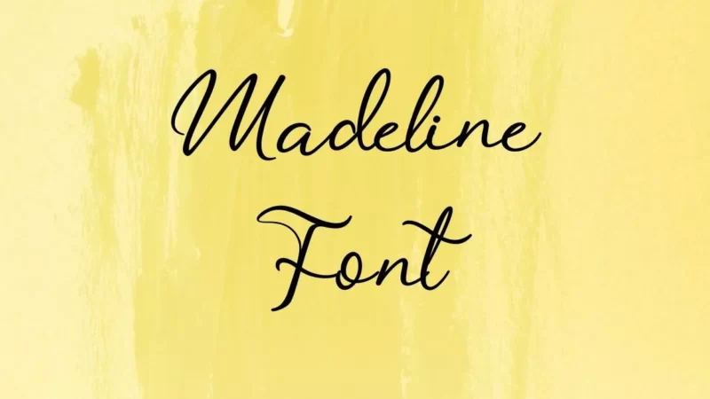 Madeline Font Free Download